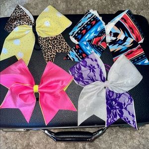 Cheerleading bows!